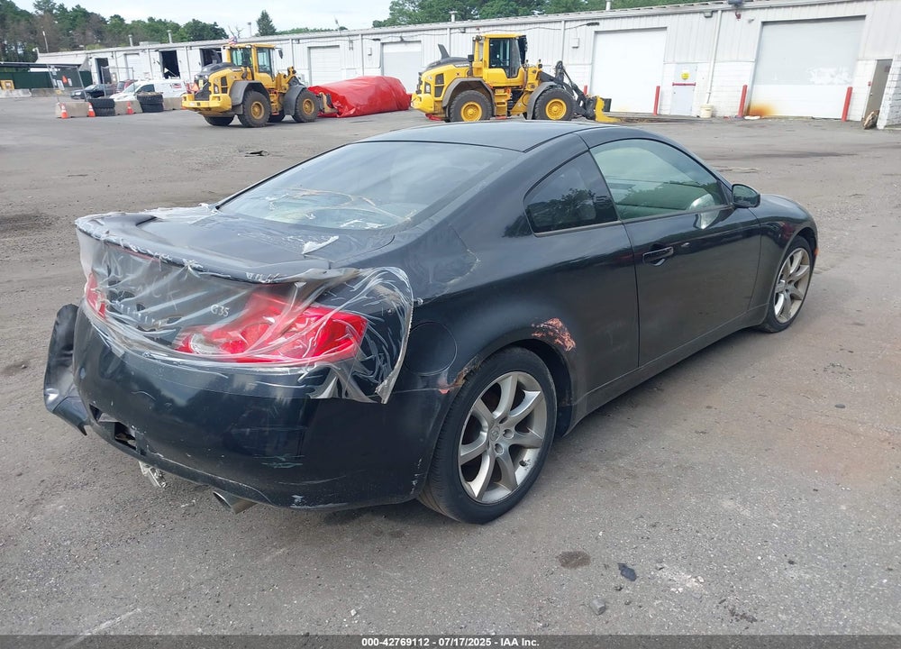 2003 INFINITI G35 BASE W/LEATHER VIN: JNKCV54E13M205226
