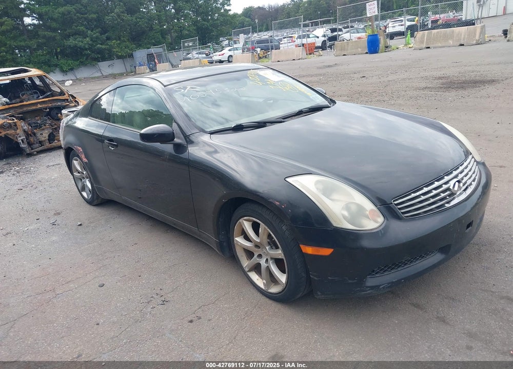 2003 INFINITI G35 BASE W/LEATHER VIN: JNKCV54E13M205226