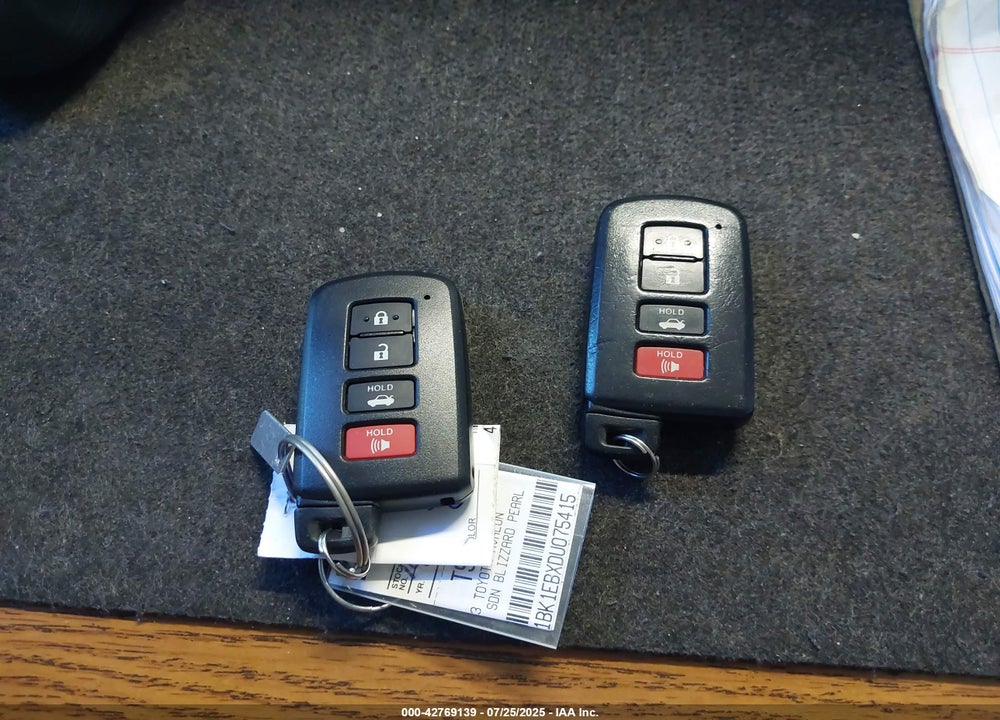 2013 TOYOTA AVALON VIN: 4T1BK1EBXDU075415