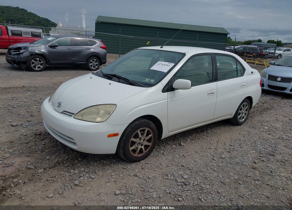 2002 TOYOTA PRIUS VIN: JT2BK18U720066542