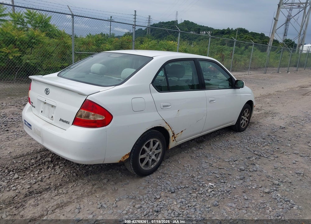 2002 TOYOTA PRIUS VIN: JT2BK18U720066542
