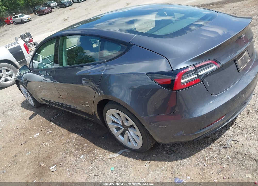 2022 TESLA MODEL 3 VIN: 5YJ3E1EA5NF192059