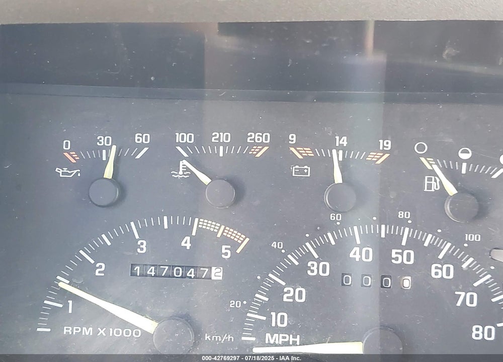 1992 CHEVROLET SUBURBAN K2500 VIN: 1GNGK26NXNJ336853