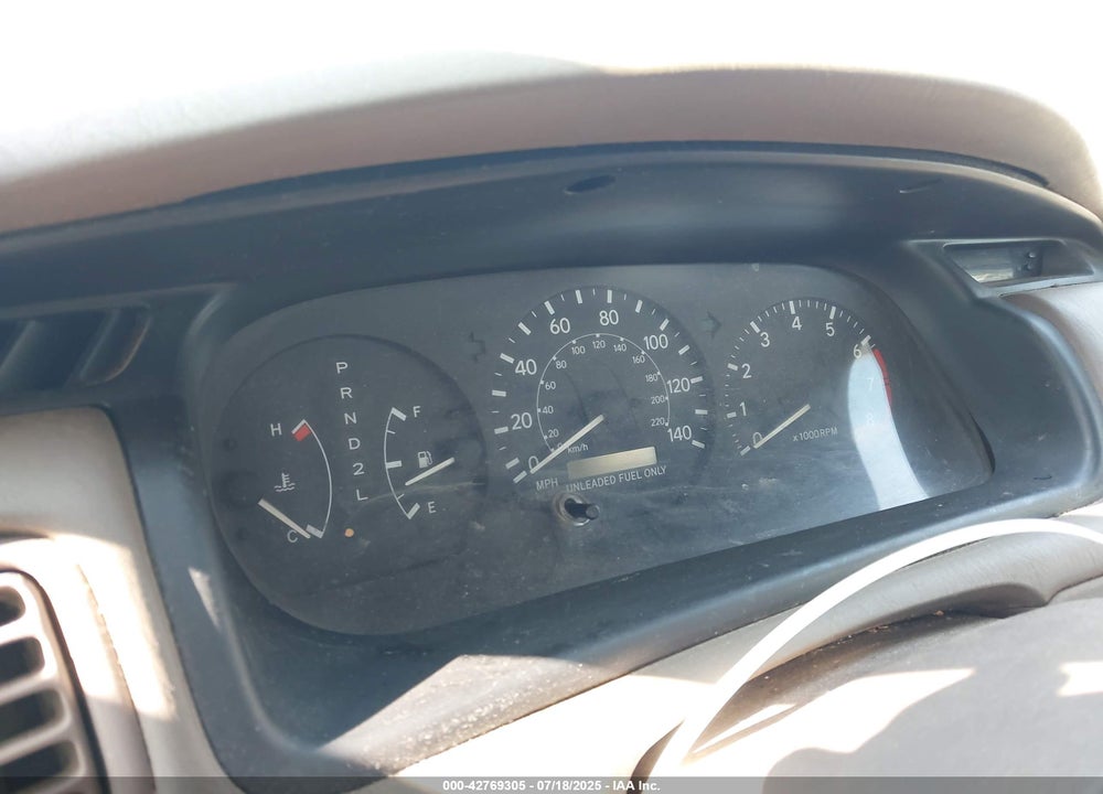 1997 TOYOTA CAMRY LE VIN: JT2BG22K8V0004814