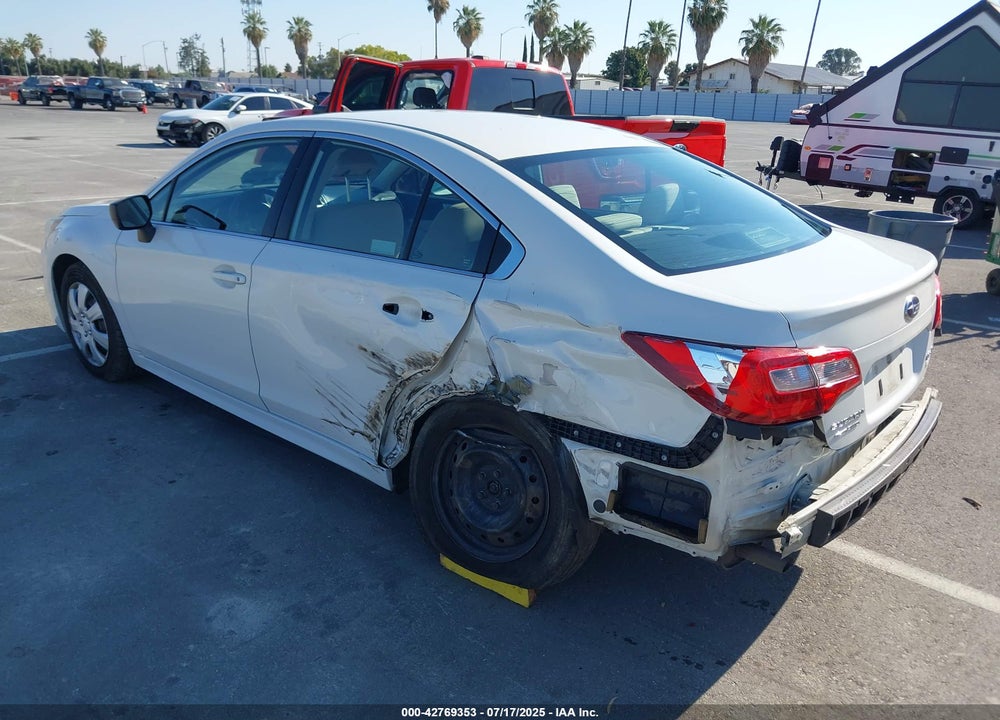 2017 SUBARU LEGACY VIN: 4S3BNAA69H3021720