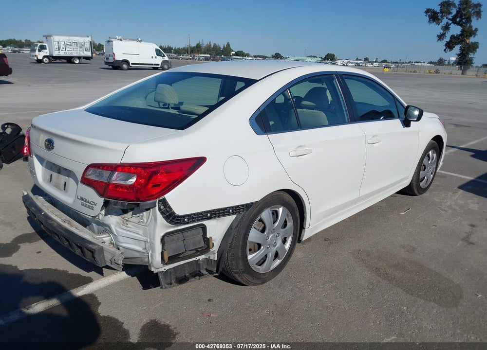 2017 SUBARU LEGACY VIN: 4S3BNAA69H3021720