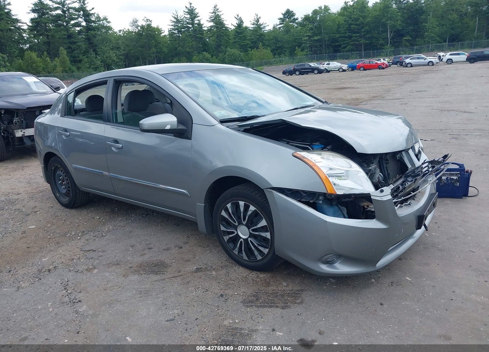 2012 NISSAN SENTRA 2.0 S VIN: 3N1AB6AP0CL743443