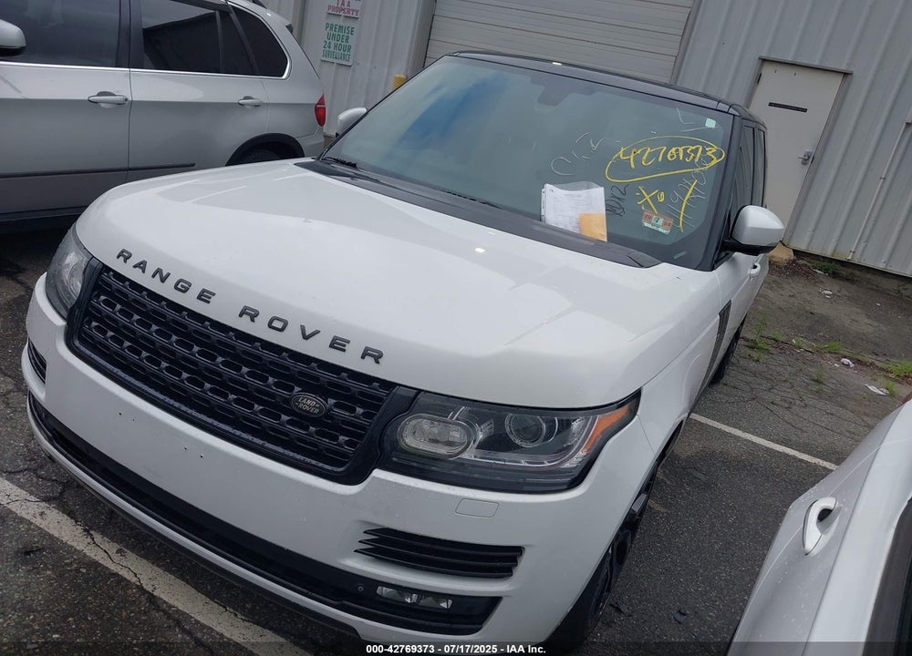 2015 LAND ROVER RANGE ROVER 5.0L V8 SUPERCHARGED VIN: SALGS2TF3FA240711