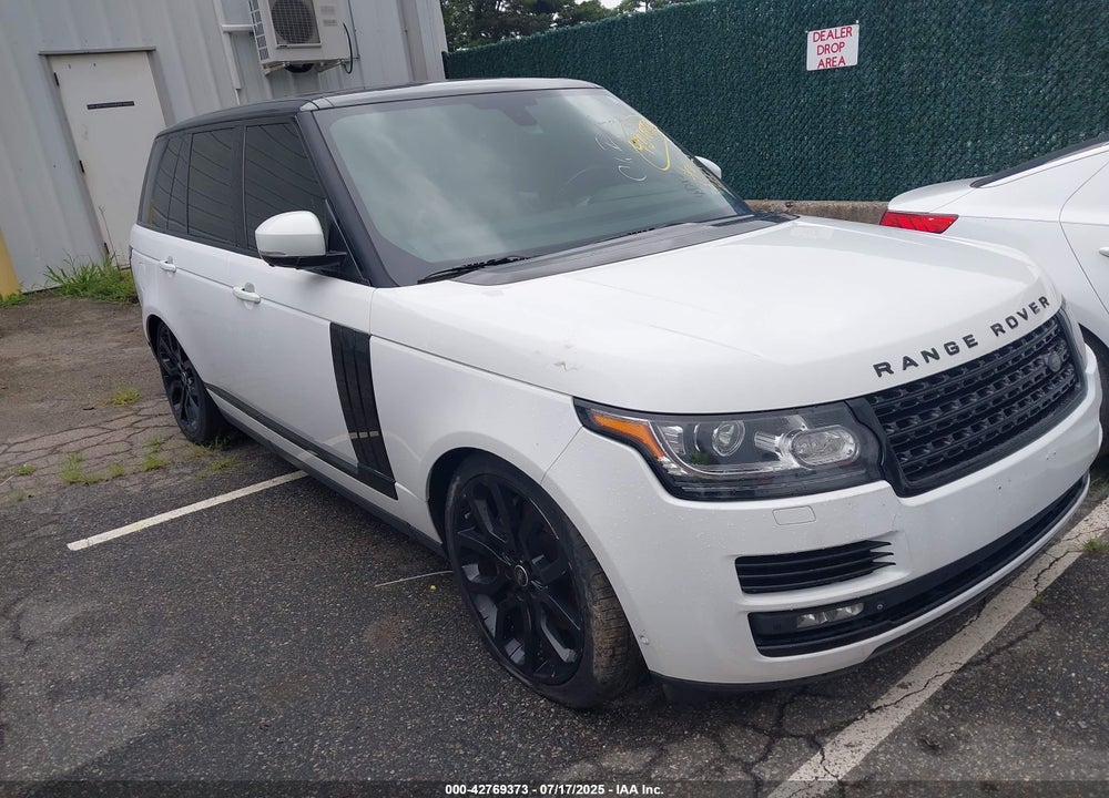 2015 LAND ROVER RANGE ROVER 5.0L V8 SUPERCHARGED VIN: SALGS2TF3FA240711