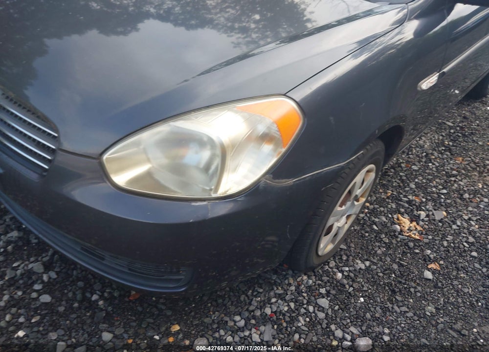 2007 HYUNDAI ACCENT GLS VIN: KMHCN46C77U096053