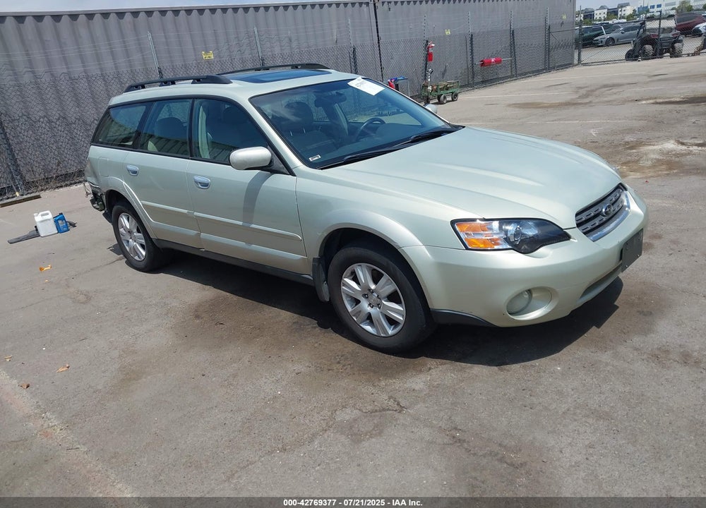 2005 SUBARU OUTBACK 2.5I LIMITED VIN: 4S4BP62C156308261