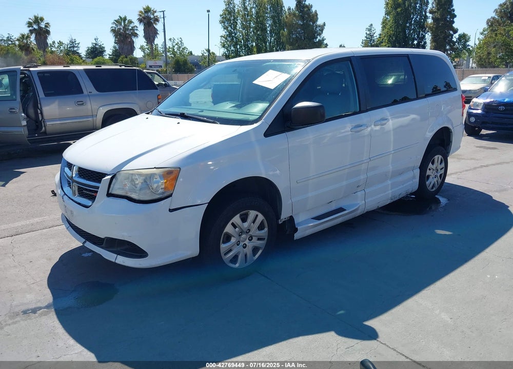 2014 DODGE GRAND CARAVAN SE VIN: 2C7WDGBG2ER220323