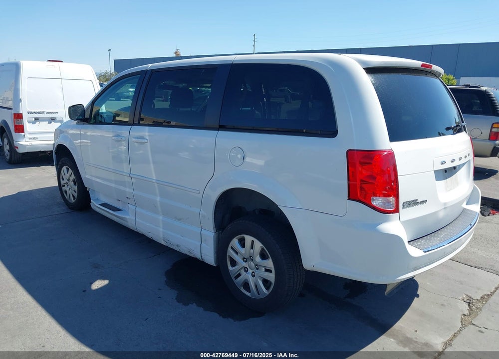 2014 DODGE GRAND CARAVAN SE VIN: 2C7WDGBG2ER220323