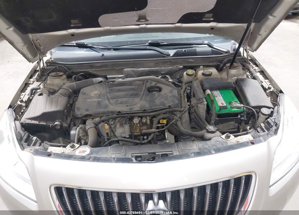 2013 BUICK REGAL VIN: 2G4GS5EV5D9223202