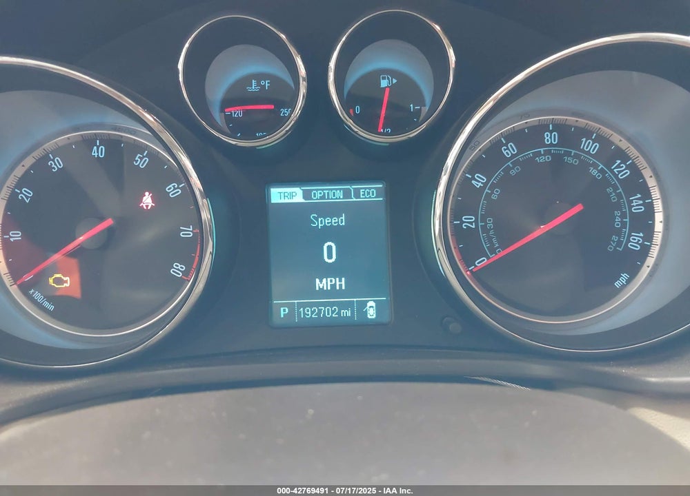 2013 BUICK REGAL VIN: 2G4GS5EV5D9223202