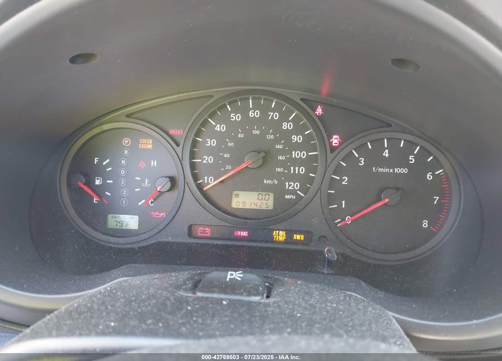 2005 SAAB 9-2X VIN: JF4GG61695H051711