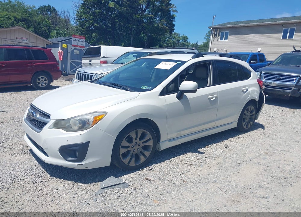 2012 SUBARU IMPREZA VIN: JF1GPAL6XCH205904