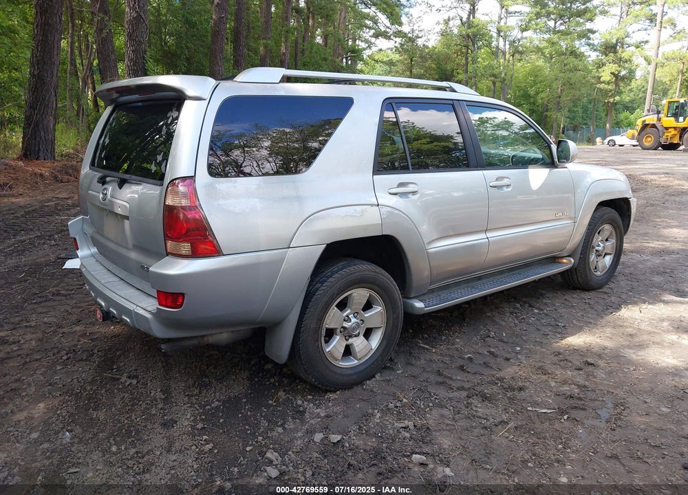 2003 TOYOTA 4RUNNER LIMITED V6 VIN: JTEZU17R130004533