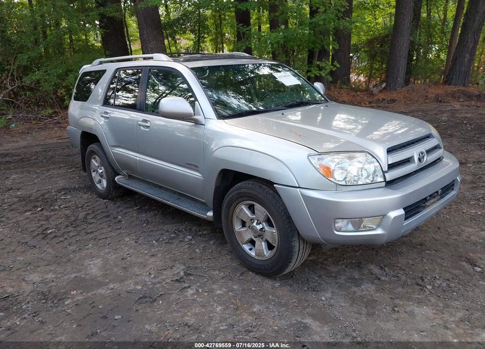 2003 TOYOTA 4RUNNER LIMITED V6 VIN: JTEZU17R130004533
