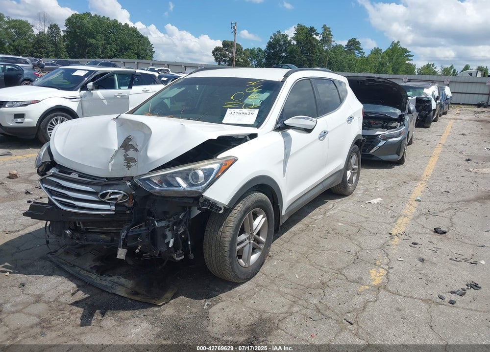 2018 HYUNDAI SANTA FE VIN: 5XYZU3LB9JG550173