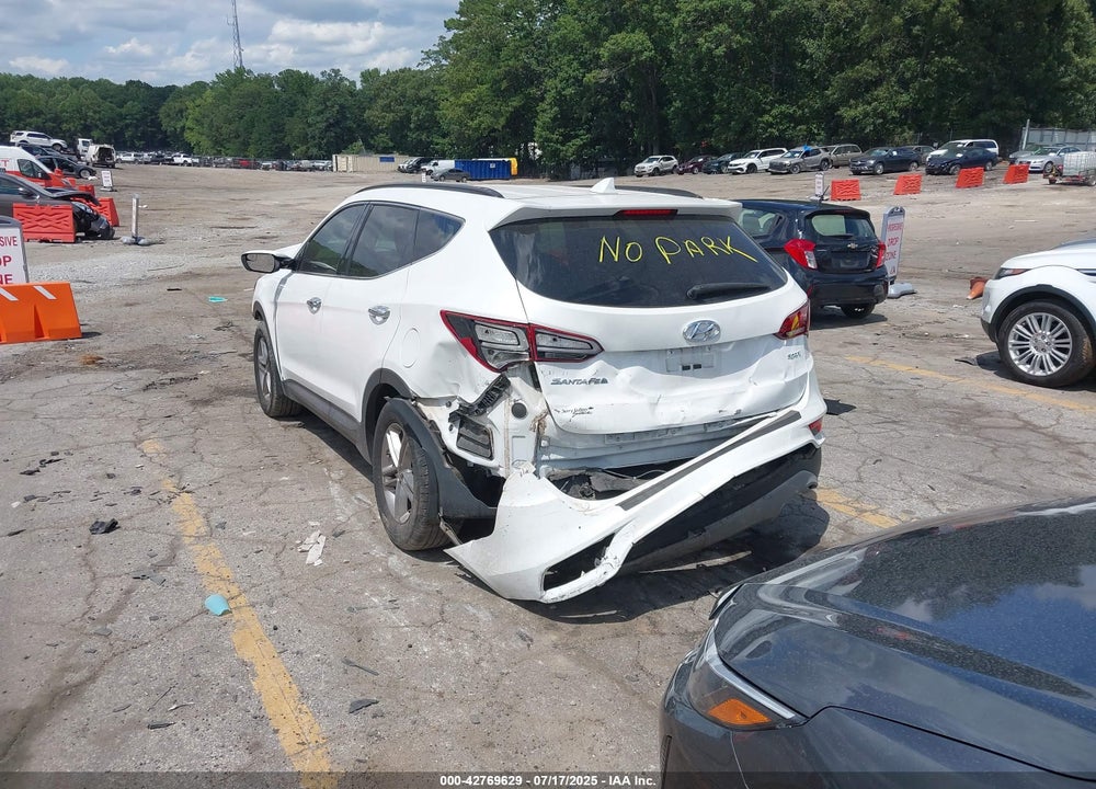 2018 HYUNDAI SANTA FE VIN: 5XYZU3LB9JG550173