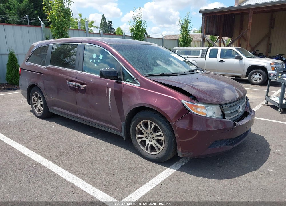 2012 HONDA ODYSSEY EX-L VIN: 5FNRL5H6XCB047661