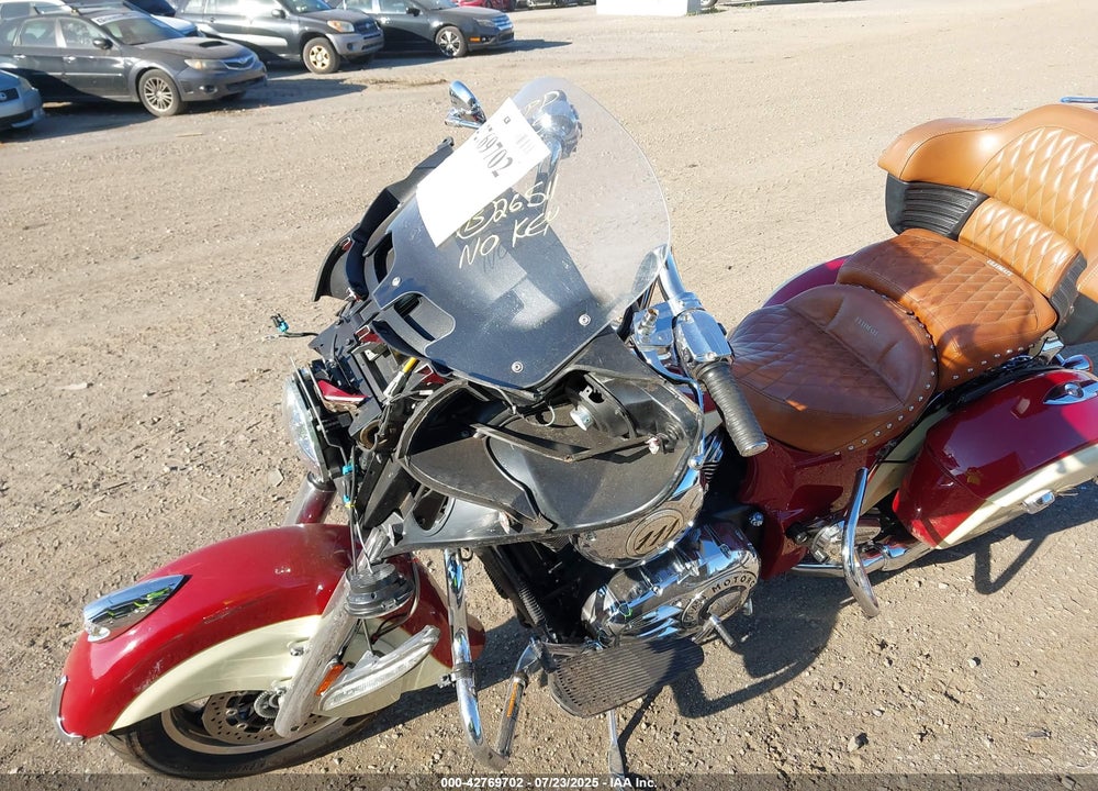 2016 INDIAN MOTORCYCLE CO. ROADMASTER VIN: 56KTRAAA0G3333284