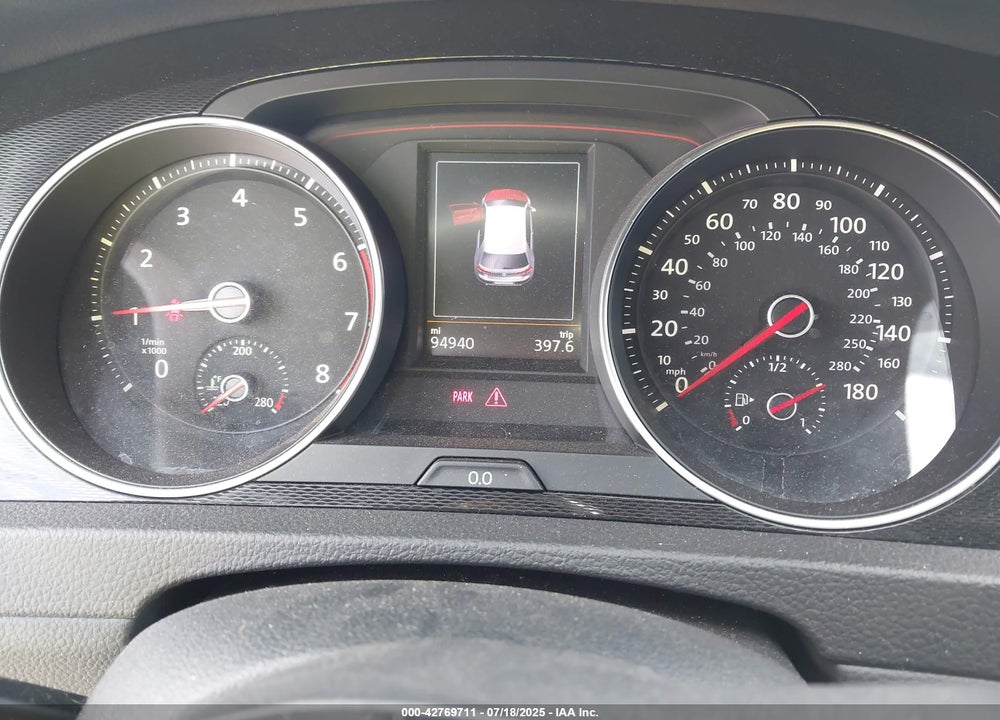 2015 VOLKSWAGEN GOLF GTI 2.0T SE 2-DOOR VIN: 3VWTT7AU2FM072979