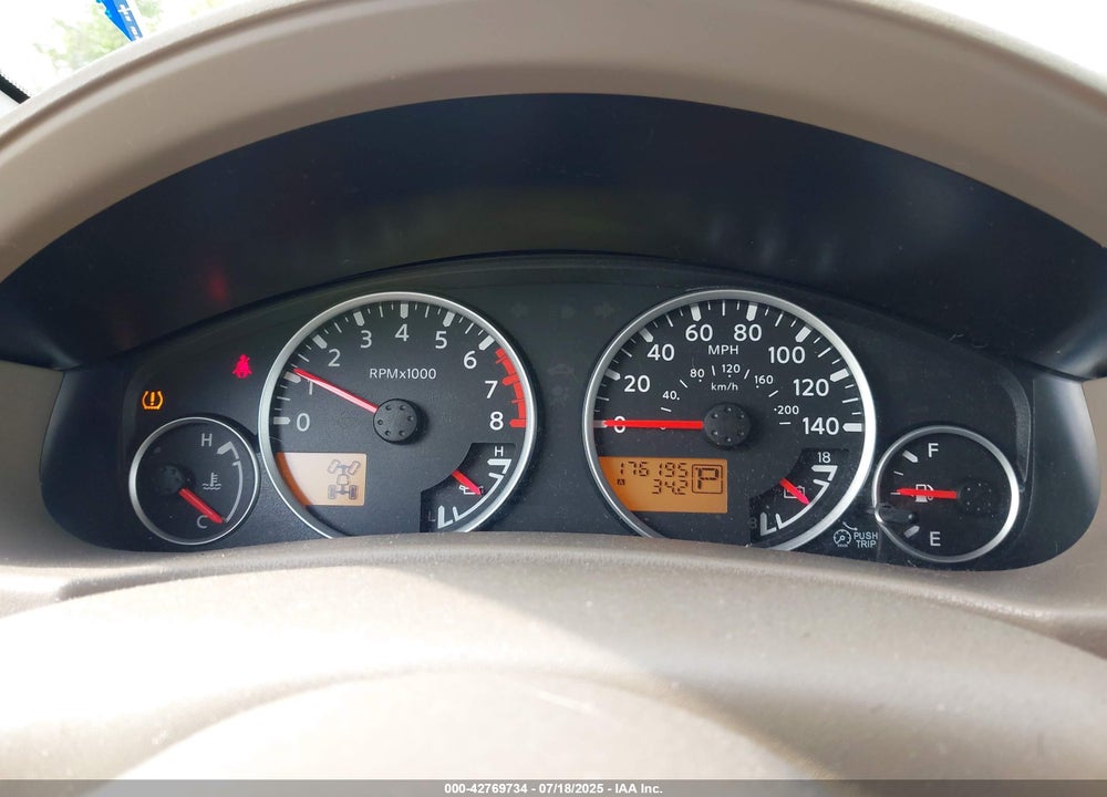 2008 NISSAN PATHFINDER VIN: 5N1AR18B18C607990