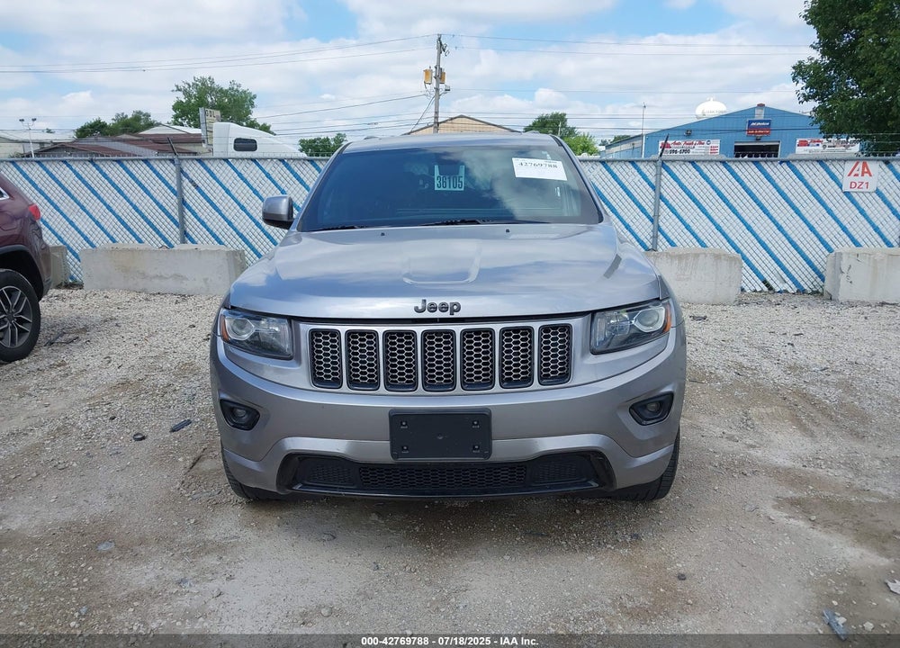 2015 JEEP GRAND CHEROKEE ALTITUDE VIN: 1C4RJFAG4FC225287
