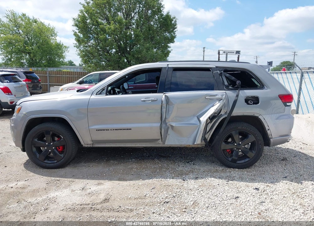 2015 JEEP GRAND CHEROKEE ALTITUDE VIN: 1C4RJFAG4FC225287