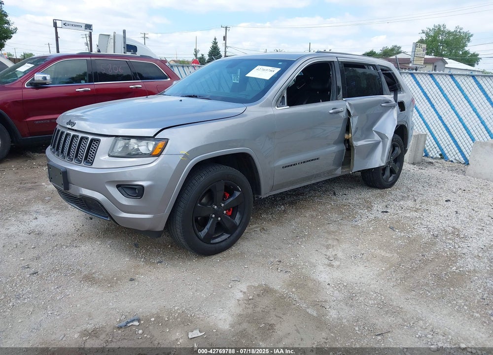 2015 JEEP GRAND CHEROKEE ALTITUDE VIN: 1C4RJFAG4FC225287