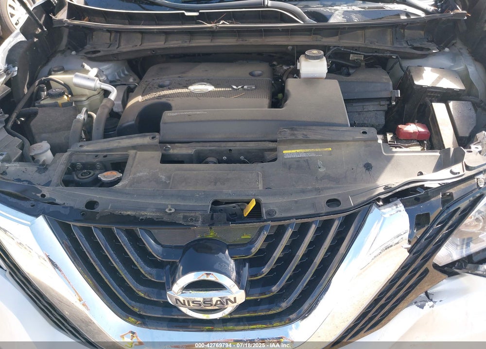 2018 NISSAN MURANO VIN: 5N1AZ2MG0JN180318