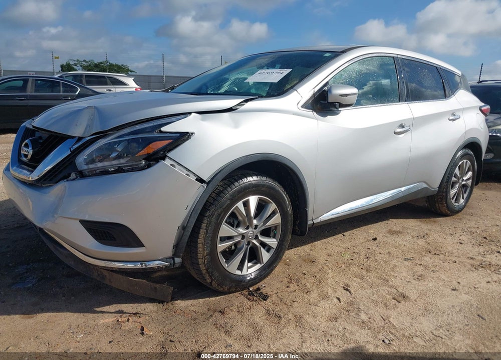 2018 NISSAN MURANO VIN: 5N1AZ2MG0JN180318