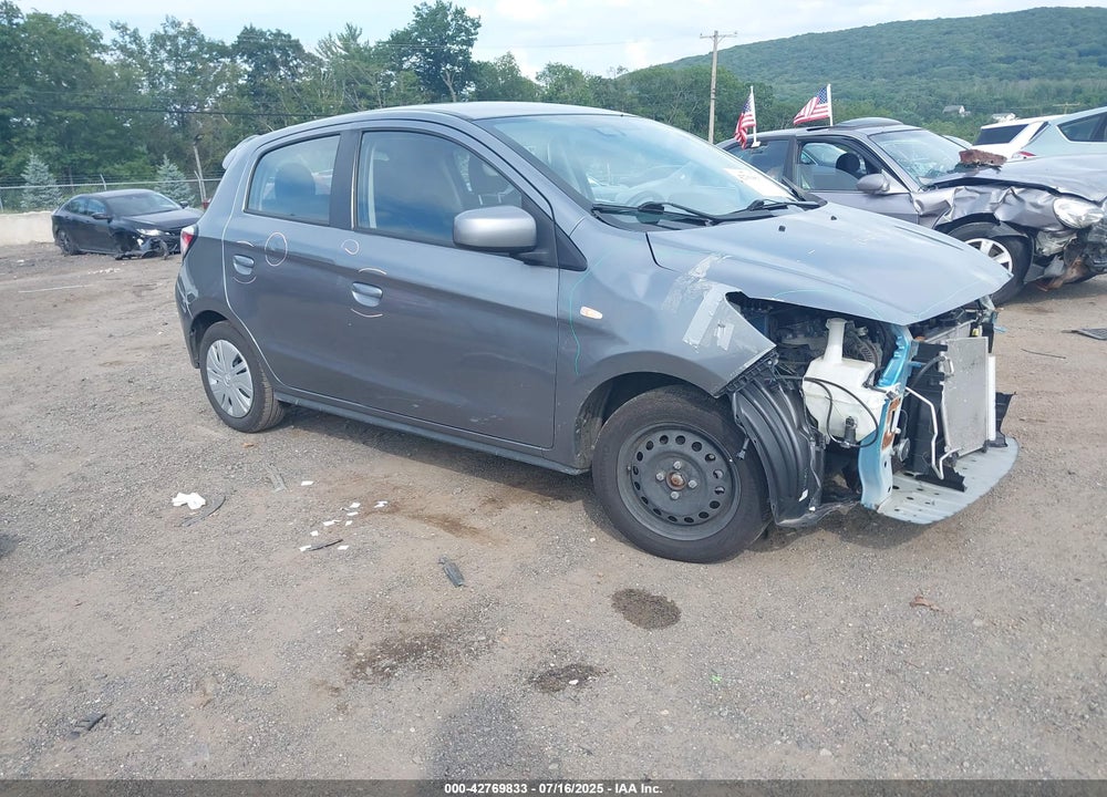 2021 MITSUBISHI MIRAGE CARBONITE EDITION/ES/LE VIN: ML32AUHJ6MH007460