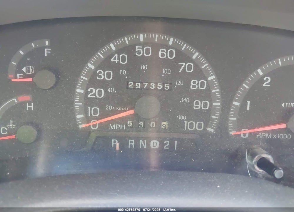 1997 FORD F-150 LARIAT/STANDARD/XL/XLT VIN: 1FTDX1763VNC20028