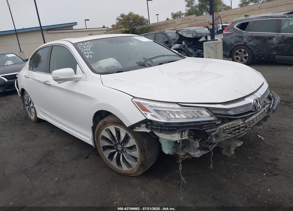 2017 HONDA ACCORD HYBRID TOURING VIN: JHMCR6F72HC023928