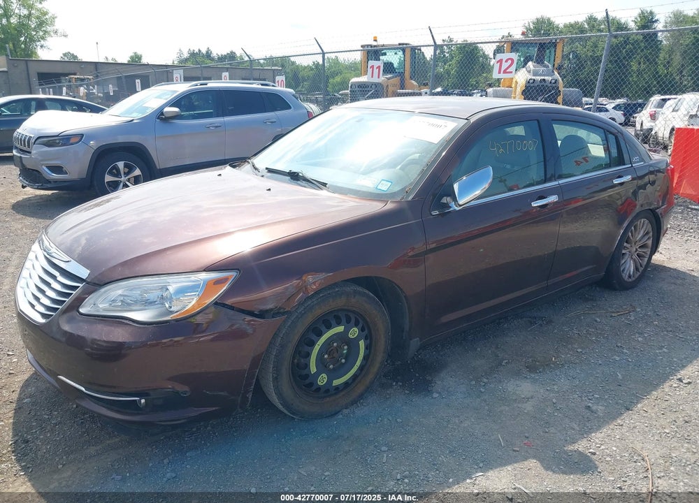 2012 CHRYSLER 200 LIMITED VIN: 1C3CCBCB6CN233776