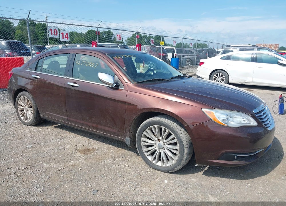 2012 CHRYSLER 200 LIMITED VIN: 1C3CCBCB6CN233776