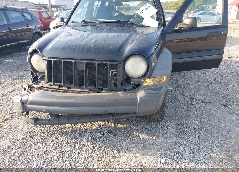 2007 JEEP LIBERTY SPORT VIN: 1J4GK48K87W507350