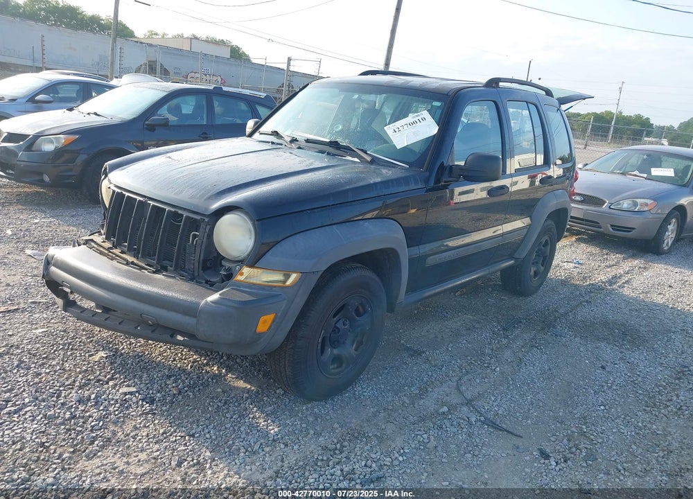 2007 JEEP LIBERTY SPORT VIN: 1J4GK48K87W507350