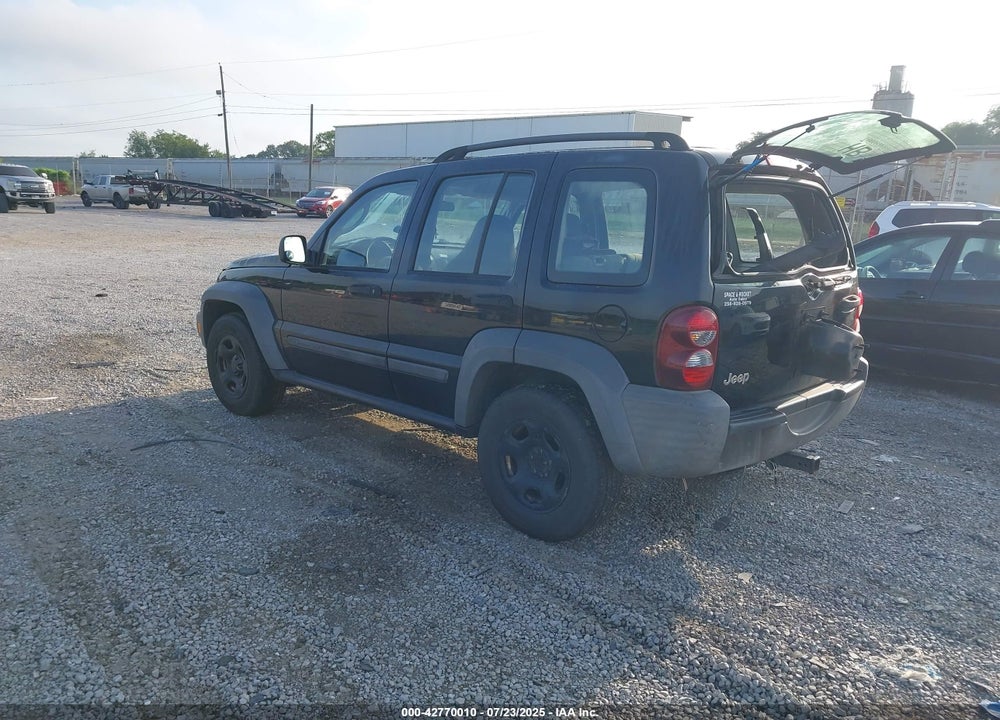 2007 JEEP LIBERTY SPORT VIN: 1J4GK48K87W507350
