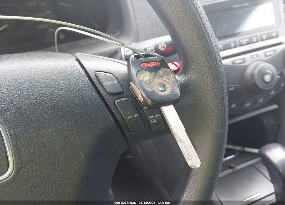 2007 HONDA ACCORD 3.0 LX VIN: 1HGCM66327A028782
