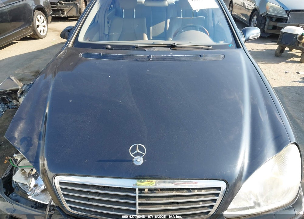 2001 MERCEDES-BENZ S 500 VIN: WDBNG75J51A164415
