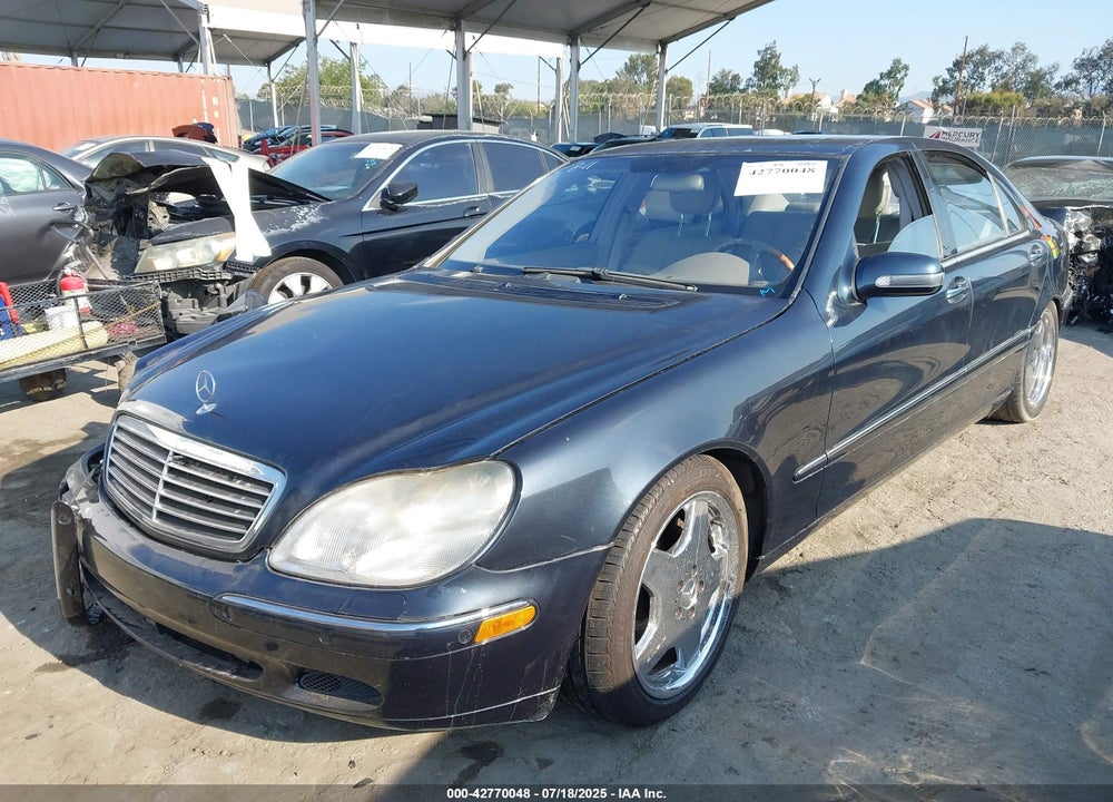 2001 MERCEDES-BENZ S 500 VIN: WDBNG75J51A164415