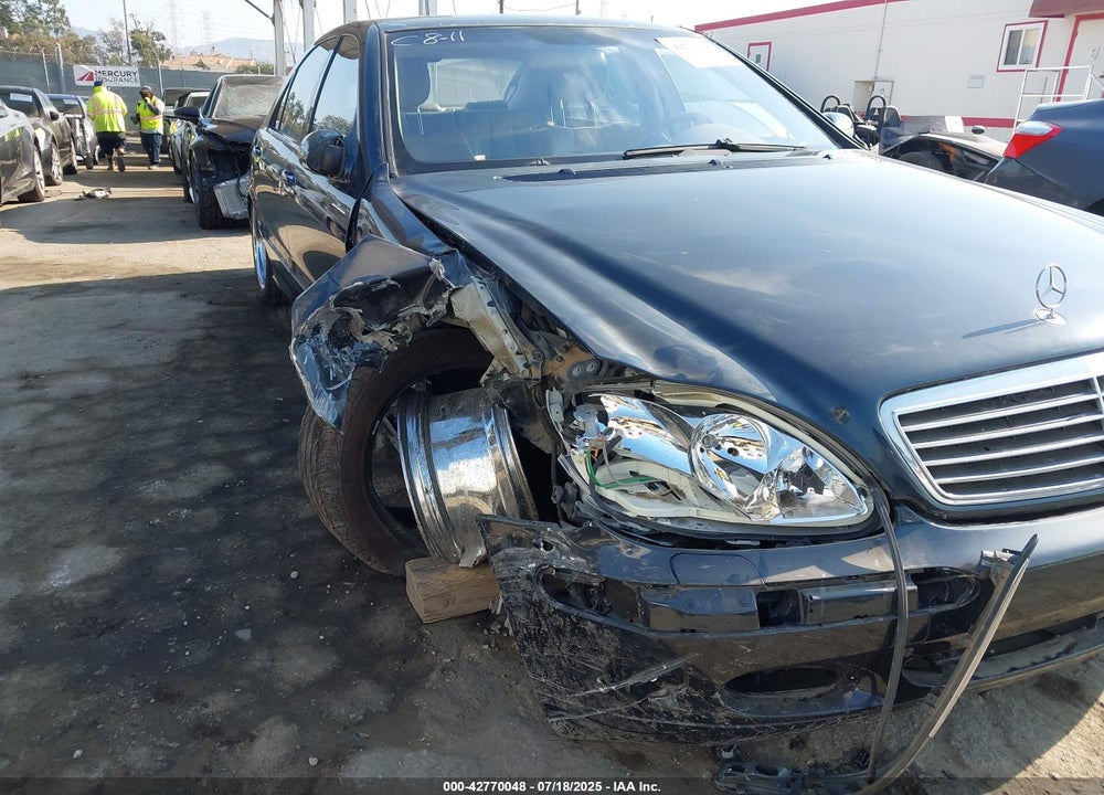 2001 MERCEDES-BENZ S 500 VIN: WDBNG75J51A164415