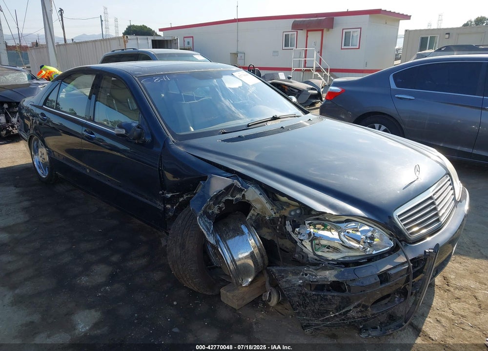 2001 MERCEDES-BENZ S 500 VIN: WDBNG75J51A164415