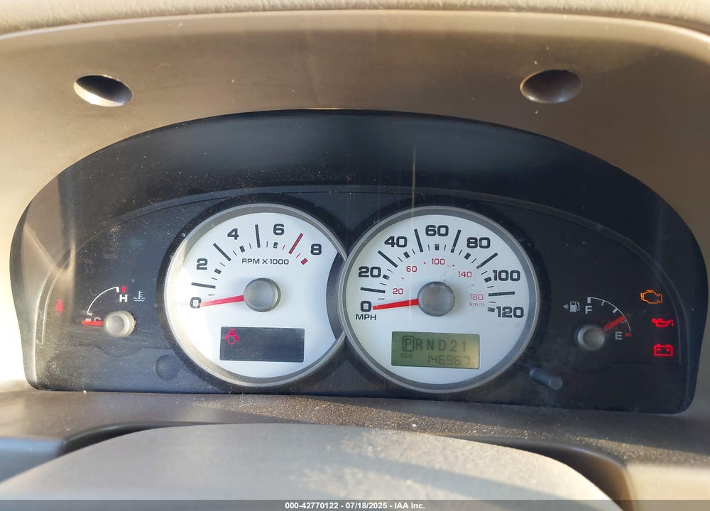 2005 FORD ESCAPE XLT VIN: 1FMYU03195KA66677