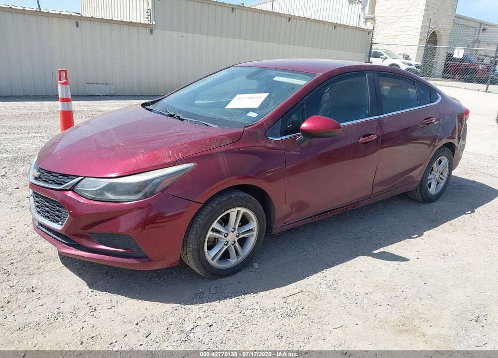 2016 CHEVROLET CRUZE LT AUTO VIN: 1G1BE5SM4G7269295