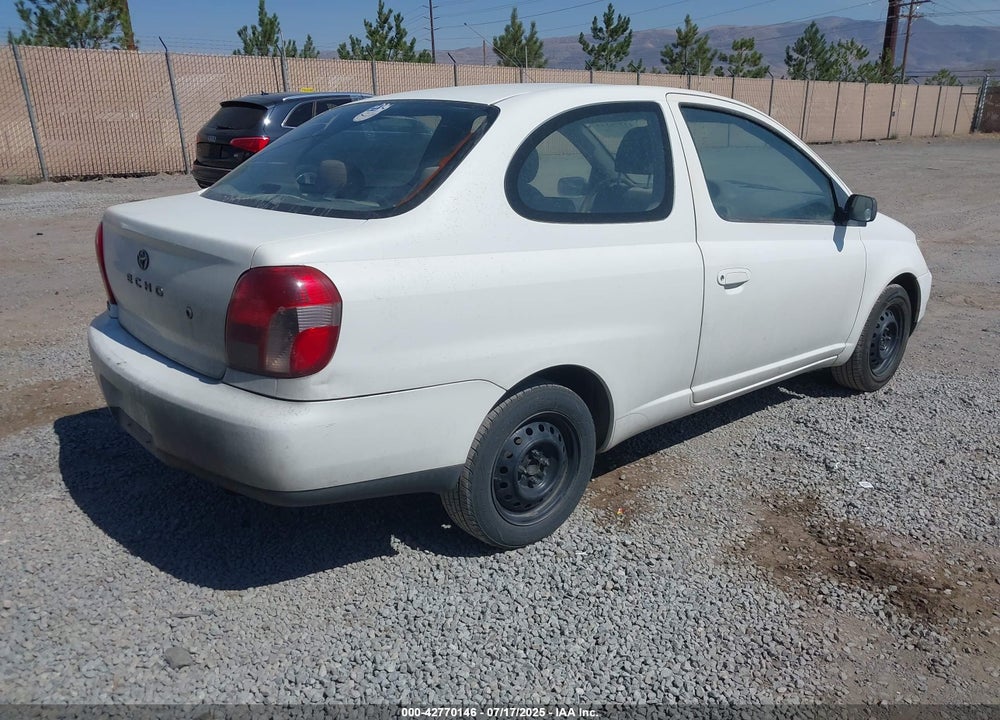 2000 TOYOTA ECHO VIN: JTDAT1230Y0042883